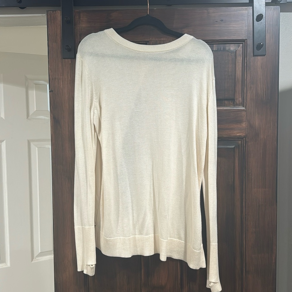 Lululemon Open Back Sweater